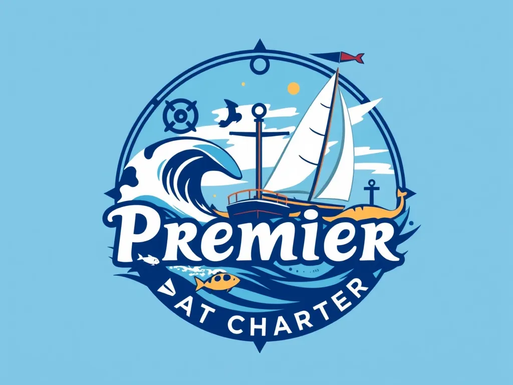 Premier Boat Charters - Explore the Seas with Cap'n Charters! logo